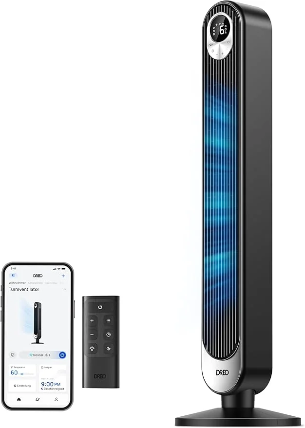Dreo Ventilador de Torre con WiFi Alexa
