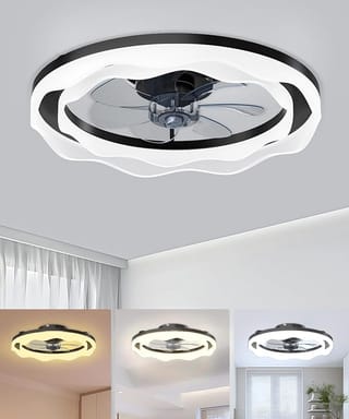 JAYNLT Ventilador de Techo Baires con WiFi