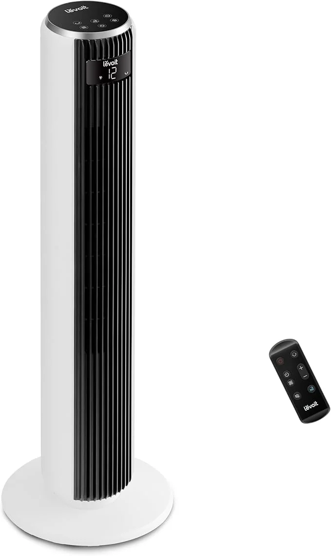 LEVOIT 20dB Ventilador de Torre con Mando a Distancia