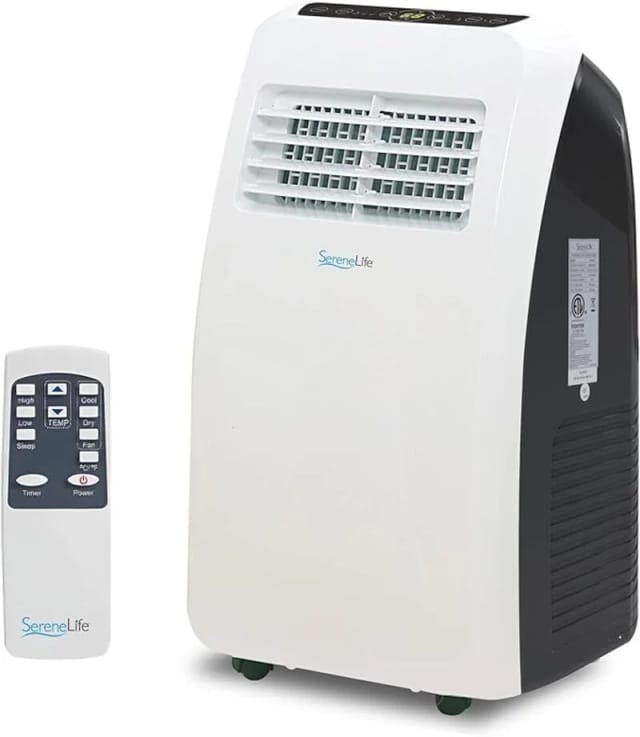 SereneLife AC7000 Portátil 1750 Frigorías Silencioso