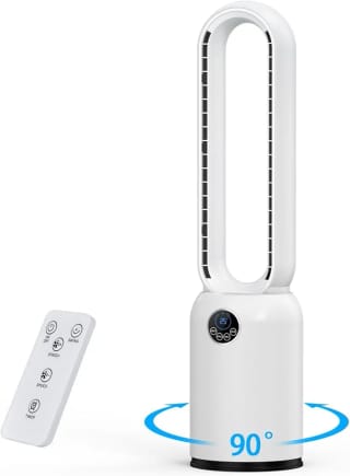 YAZEKY Ventilador de Torre sin Aspas Silencioso